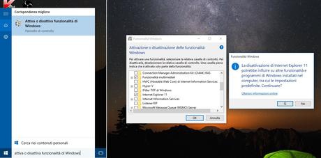 [Guida] Come attivare o disattivare alcune funzionalità di [Windows 10]