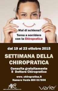 Settimana Della Chiropratica!