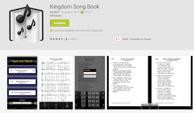 Kingdom Songbook si aggiorna alla versione 3.1.6
