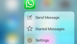 WhatsApp si aggiorna, finalmente funziona il 3D Touch!