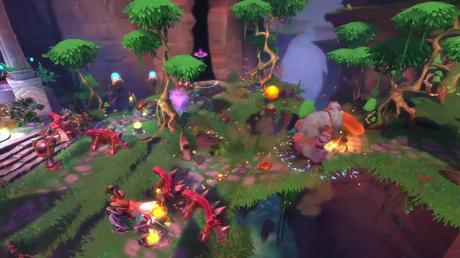 Dungeon Defenders II - Il trailer di lancio della open alpha su Steam