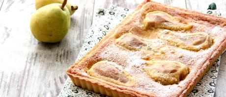 Crostata frangipane alle pere