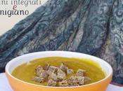 Zucca cucchiaio crostini integrali coste Parmigiano