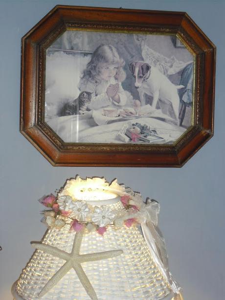 Shabby chic, adoro il mio  quadro, comprato in Cornovaglia!