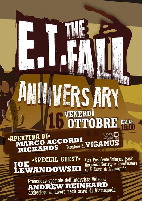 E.T. The Fall – Evento unico al museo del videogioco VIGAMUS, il 16 ottobre!