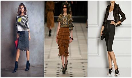 Tendenze moda inverno 2016: come indossare la gonna a matita