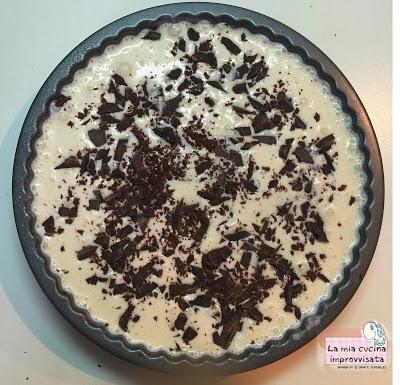 Clafoutis banana e cioccolato