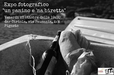 Pigneto Expo fotografico panino biretta