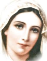 Schema a punto croce: Volto di Maria_1