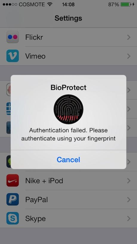 Cydia (iOS 9.x.x) – BioProtect si aggiorna supportando iOS 9.x.x [Aggiornato Vers. 1.8-1]