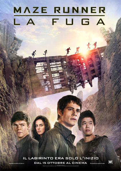 Locandina italiana Maze Runner - La fuga