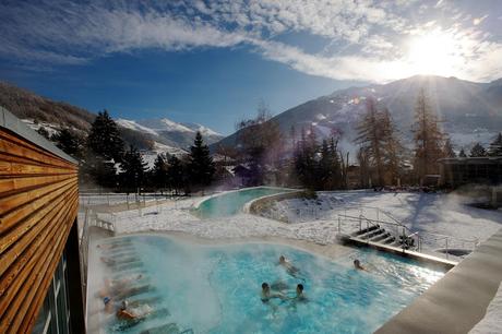 Andare alle terme in inverno