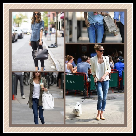 A simple, girly look - Olivia Palermo