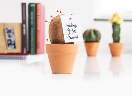 Gadget da ufficio Cork Cactus