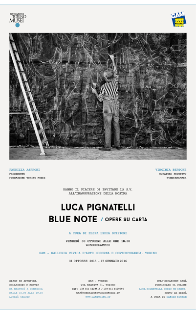 LUCA PIGNATELLI BLUE NOTE / OPERE SU CARTA