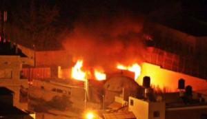 Incendio della Tomba di Giuseppe a Nablus - da www.repubblica.it