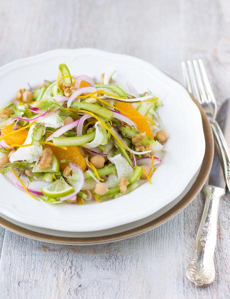 INSALATA DI AGRUMI, FINOCCHI e NOCI