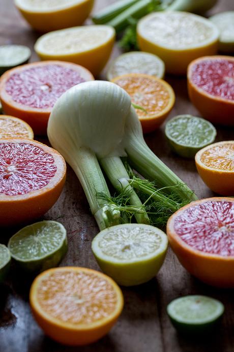 INSALATA DI AGRUMI, FINOCCHI e NOCI