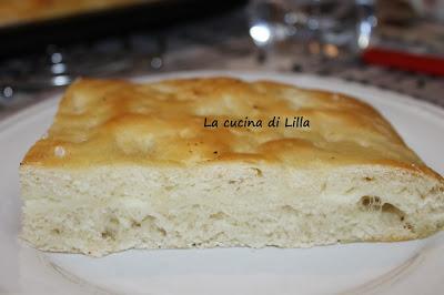 Lievito madre: Focaccia allo stracchino