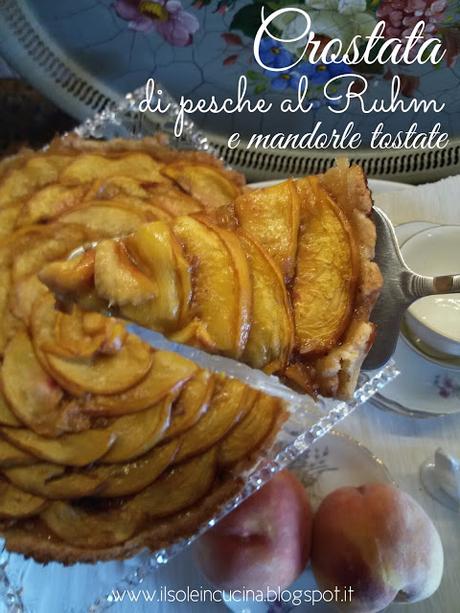 Crostata alle Pesche, Ruhm e Mandorle tostate