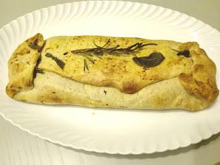 Strudel salato con zucca ed emmenthal bavarese