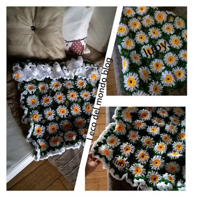 COPERTINA GRANNY SQUARE A MARGHERITE PER CULLA