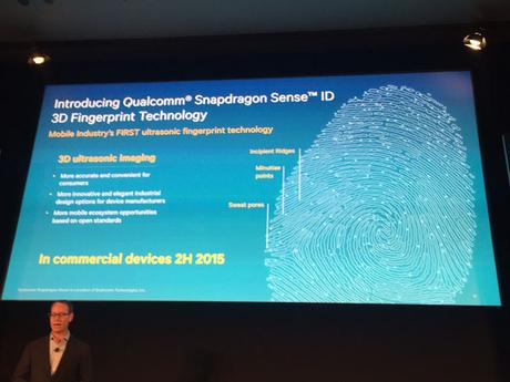 Qualcomm Snapdragon 820 ID 3D Fingerprint