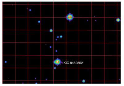 La stella KIC 8462852