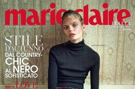 Marieclaire novembre 2015 modella