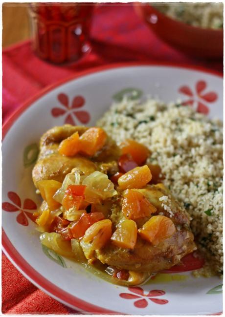 Tagine pollo e albicocche8