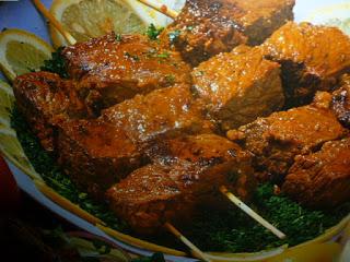 cucina egiziana - shish kebab