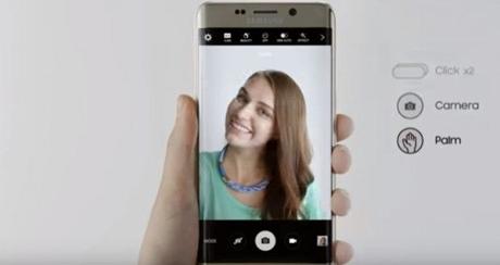 Samsung Galaxy S6 Edge Plus selfie