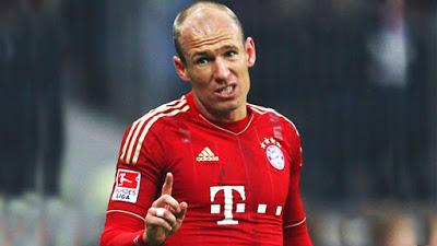 Robben salta la partita con l'Arsenal