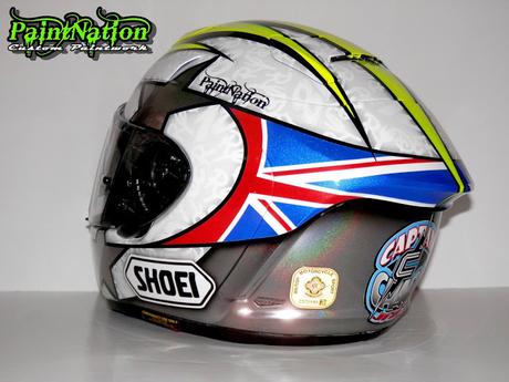 Shoei X-Spirit II J.Ellison Brands Hatch 2015 by PaintNation