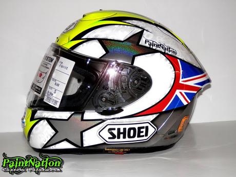Shoei X-Spirit II J.Ellison Brands Hatch 2015 by PaintNation