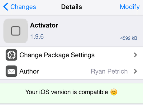Tweak Cydia (iOS 9.x.x) – Activator si riaggiorna supportando a pieno tutte le funzionalità di iOS 9.x.x [Aggiornato Vers. 1.9.6]