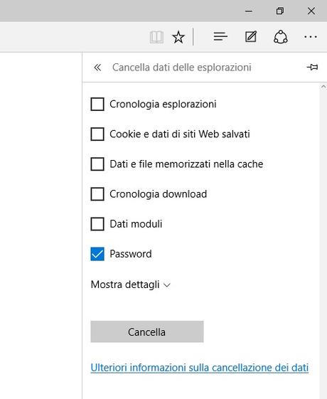 [Guida] Come eliminare o modificare le password salvate in [Microsoft Edge]