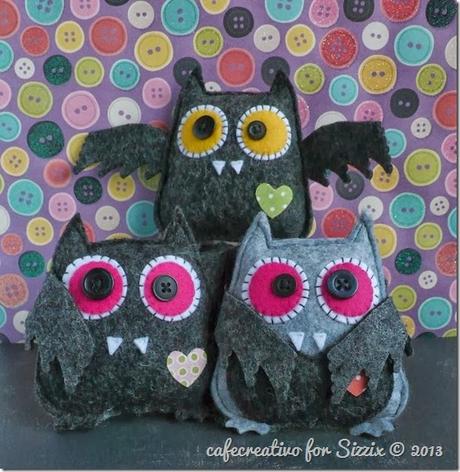 sizzix big shot-owl bat halloween felt-pipistrello-cafe creativo - by cafecreativo (1)