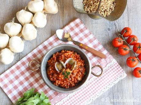 Fregola con arselle