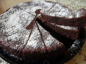 Torta morbida ricotta e cacao senza glutine