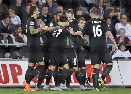 Swansea-Stoke City 0-1; Potters di rigore