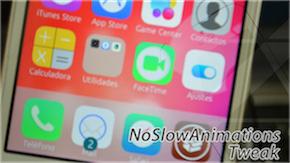 Cydia (iOS 9.x.x) – NoSlowAnimations si riaggiorna correggendo alcuni problemi [Aggiornato Vers. 5.1]