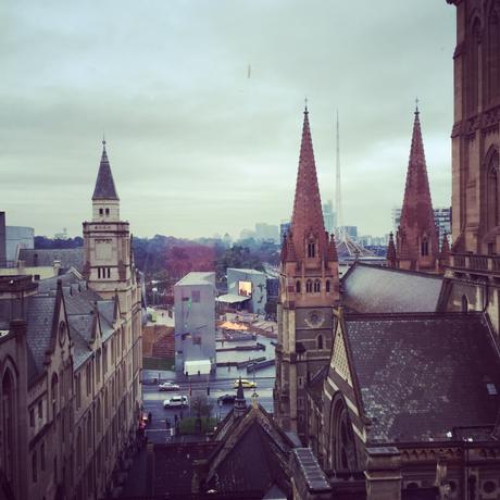 Melbourne_view towards the Shrine of Remembrance (Photo credit: http://www.lavaleandherworld.wordpress.com)