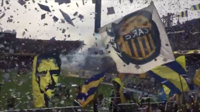 (VIDEO)Rosario Central fans vs Argentinos Júniors 18.10.2015