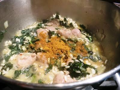 RISOTTO AL CAVOLO NERO E SALSICCIA