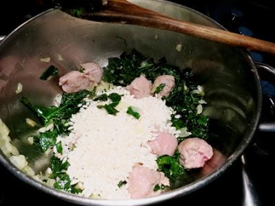 RISOTTO AL CAVOLO NERO E SALSICCIA