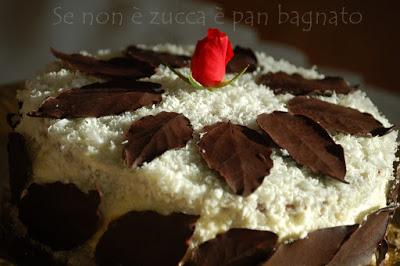 Torta ricotta pere e cioccolato