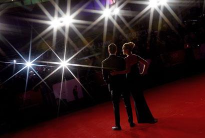 Kate Winslet e Michael Fassbender - Photo: Gareth Cattermole © 2015 Getty Images