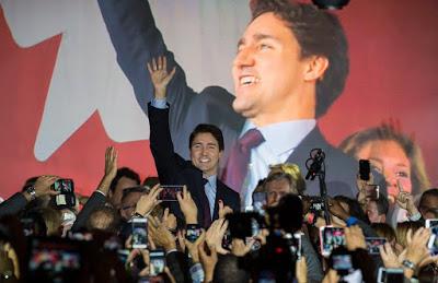 Justin Trudeau conquista il Canada dopo 10 anni di dominio dei conservatori