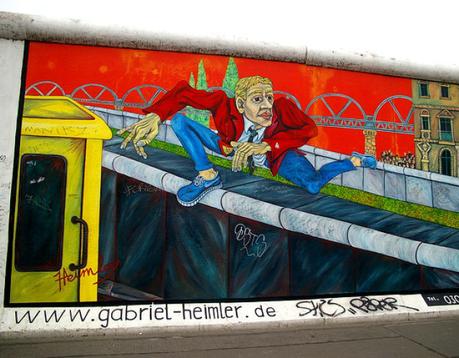La caduta del muro di Berlino. East Side Gallery